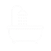 Bañera con ducha